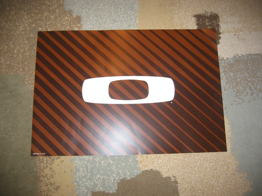 oakley poster
