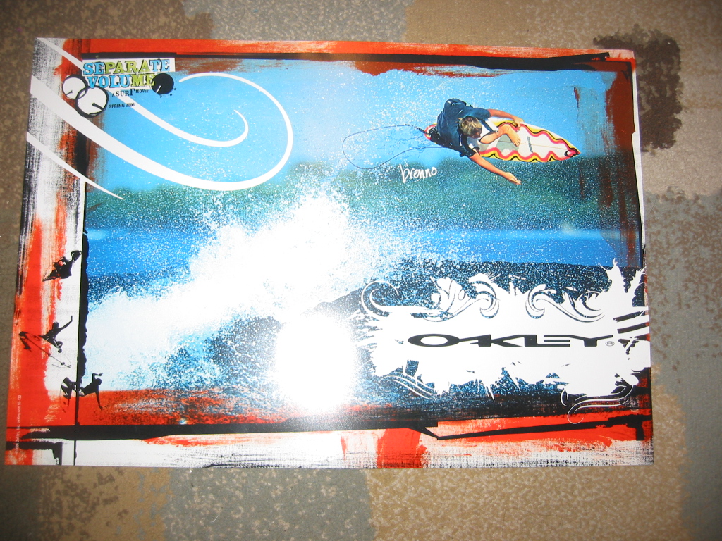 oakley surf poster