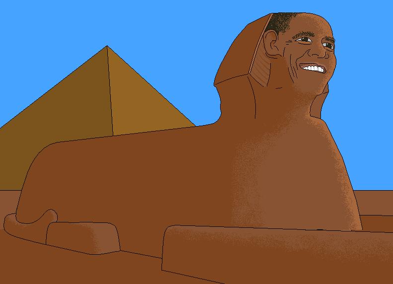 Obama Sphinx