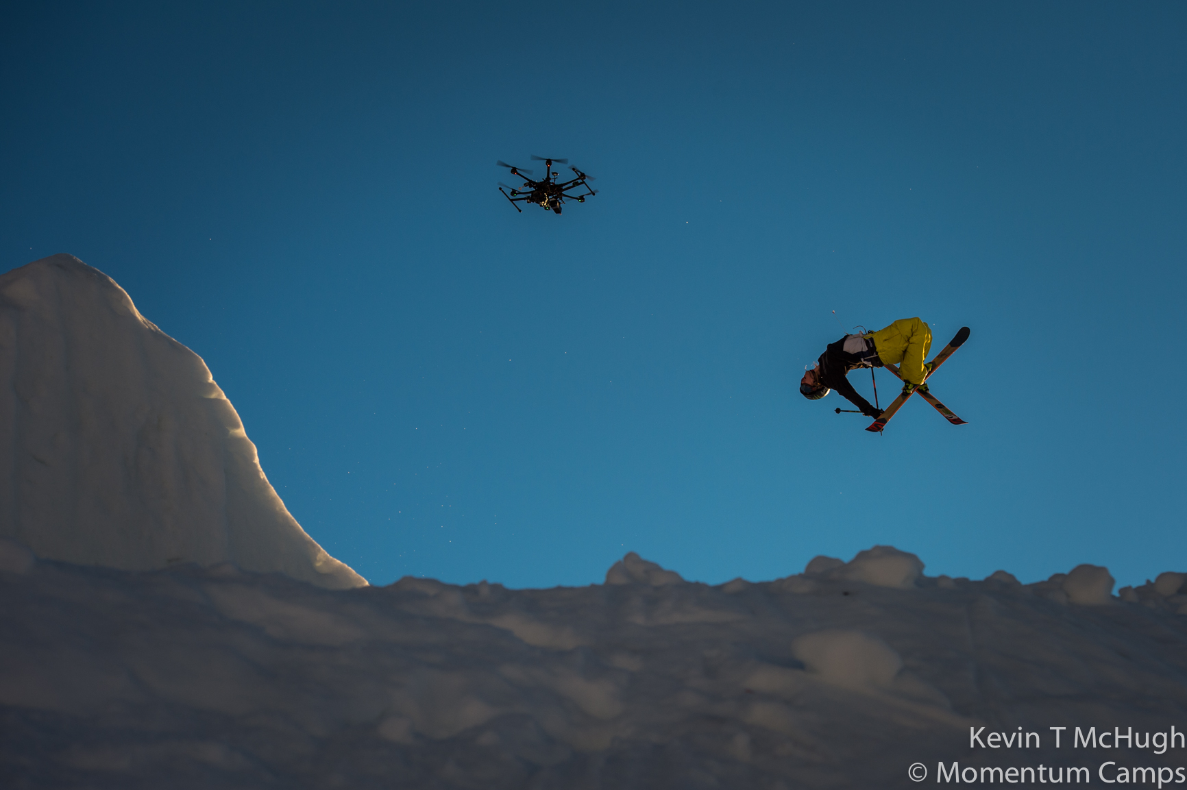 Octo-copter vs James 'Woodsy' Woods