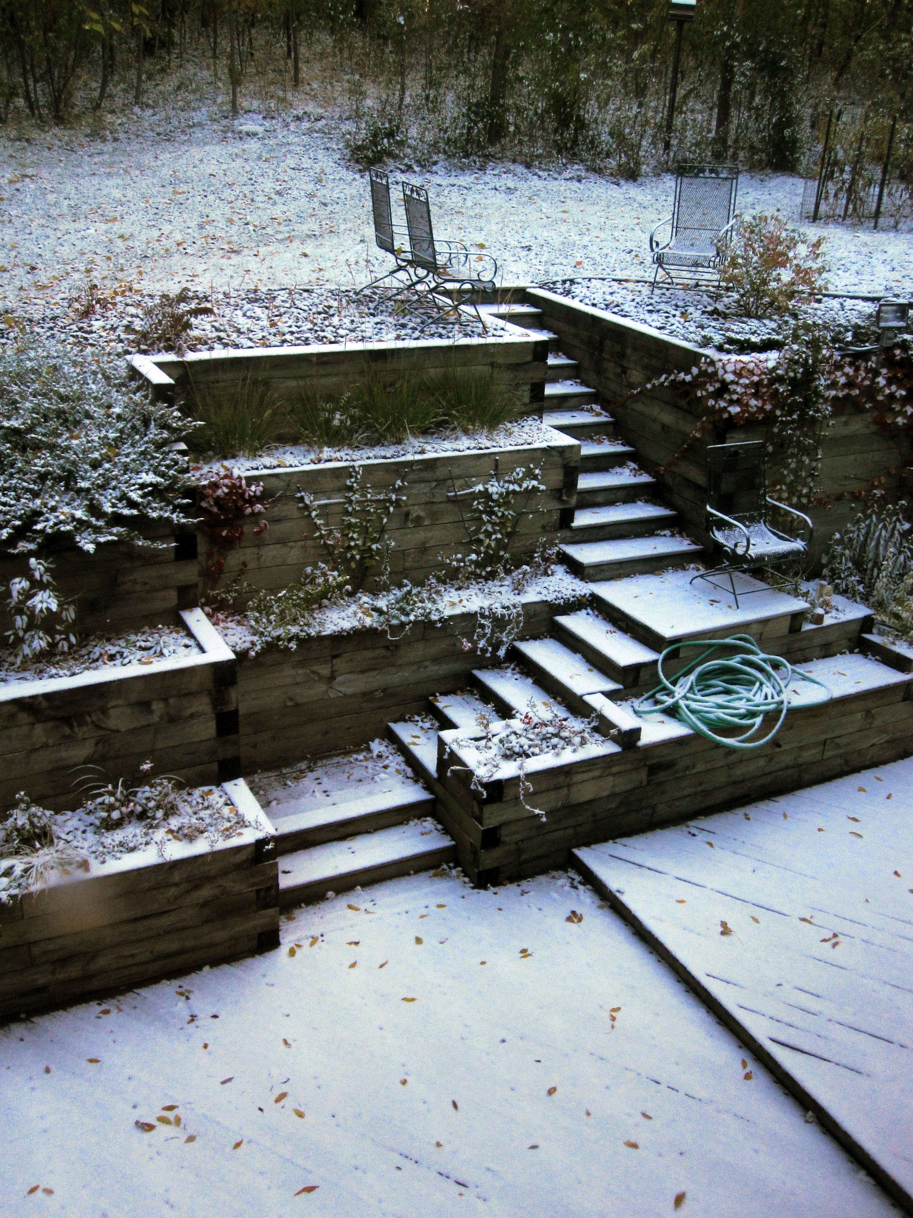 October 10, 2009, snow