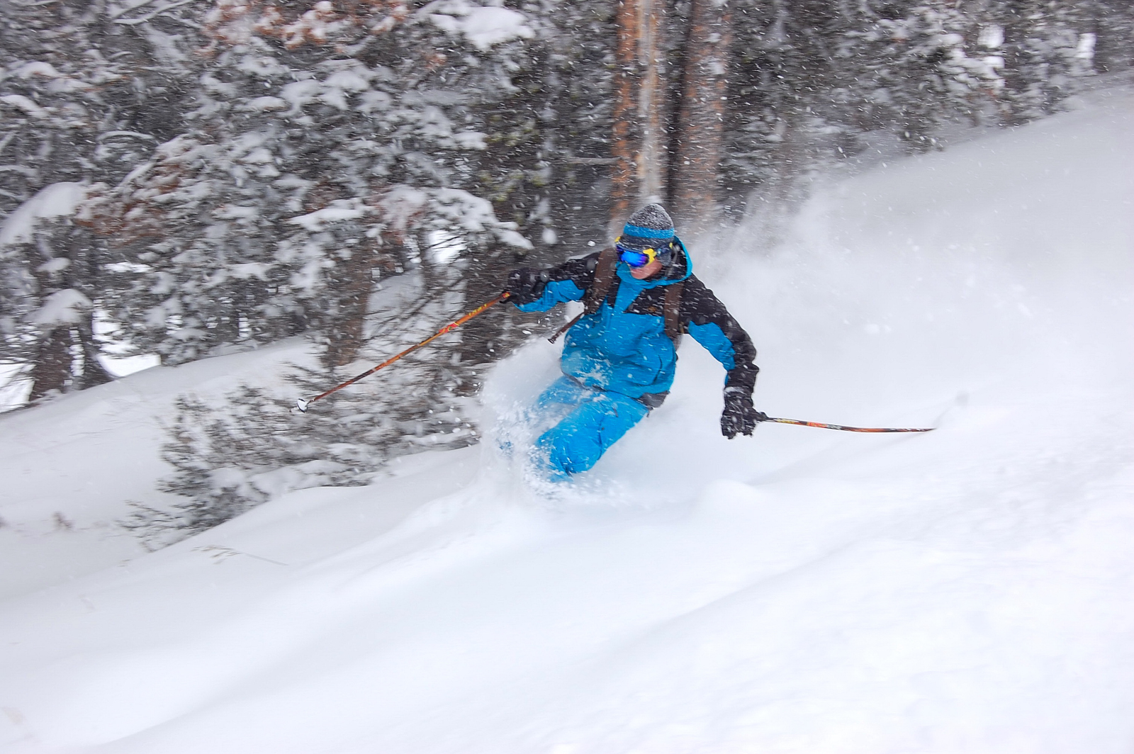 OCTOBER 9TH 2009 AT BRIDGER BOWL! POW DAY