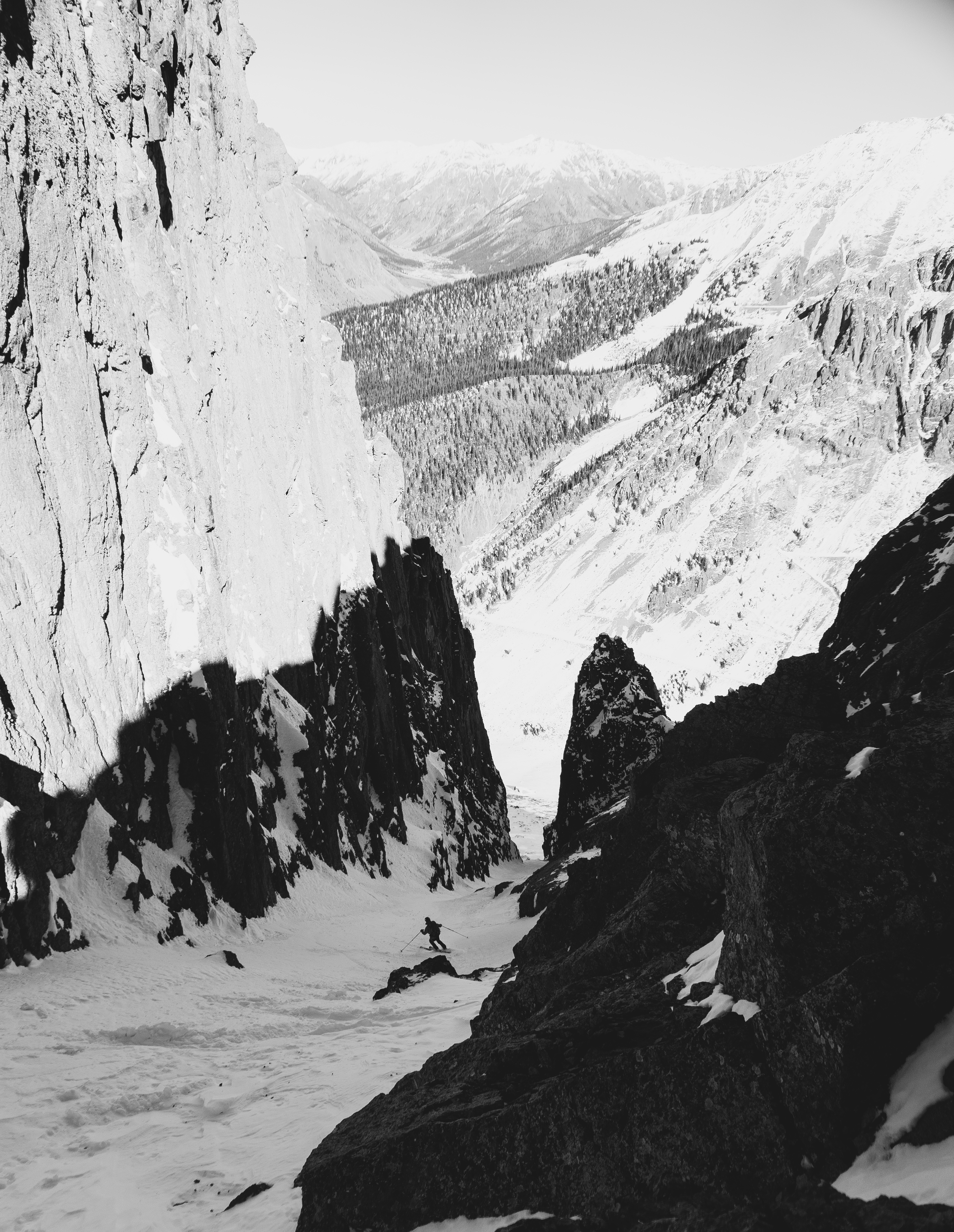 October couloirs in the San Juans