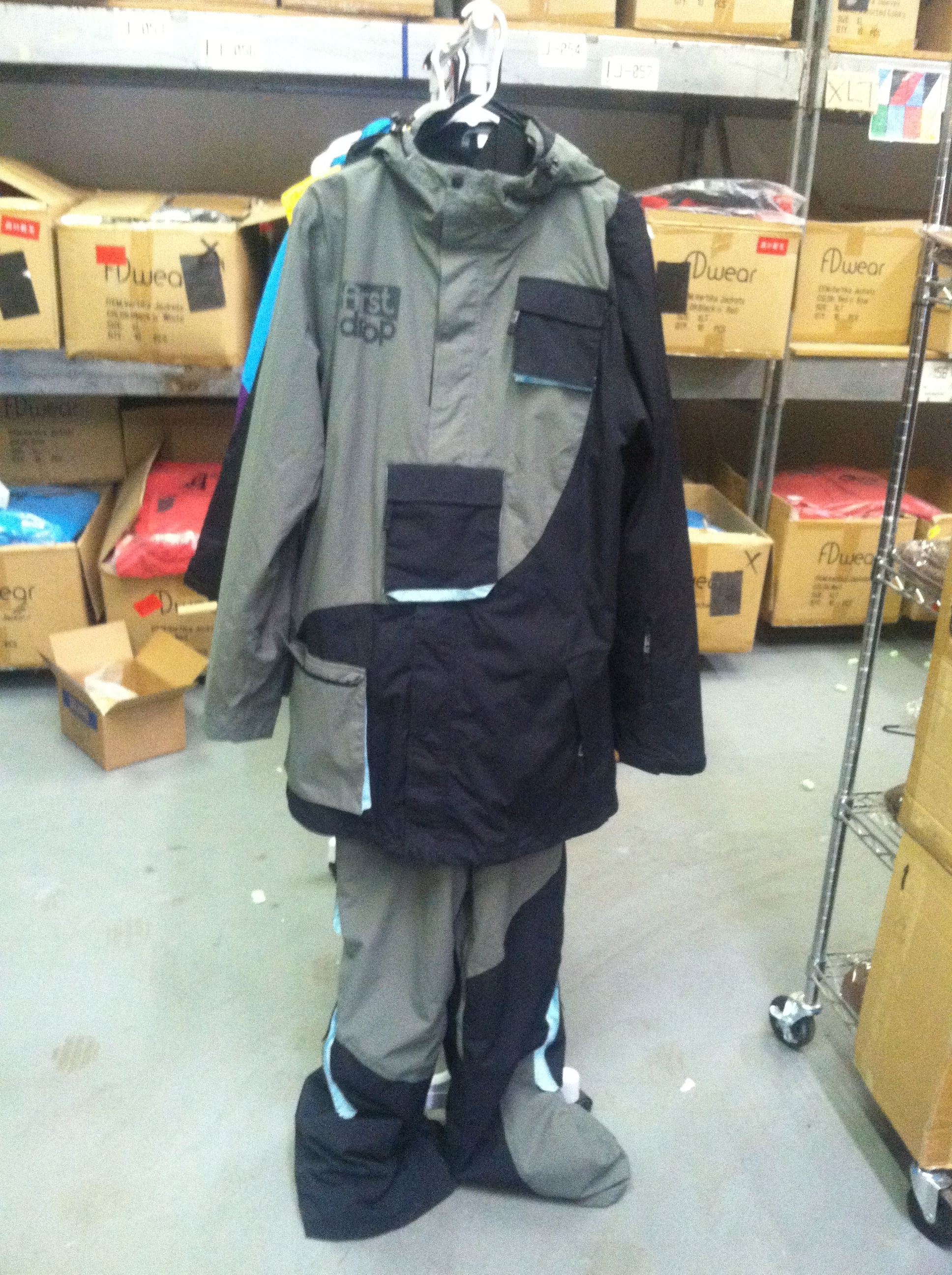 OG Black n' Grey Throwback Suit