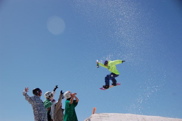 "Ok, we poppin' champagne"