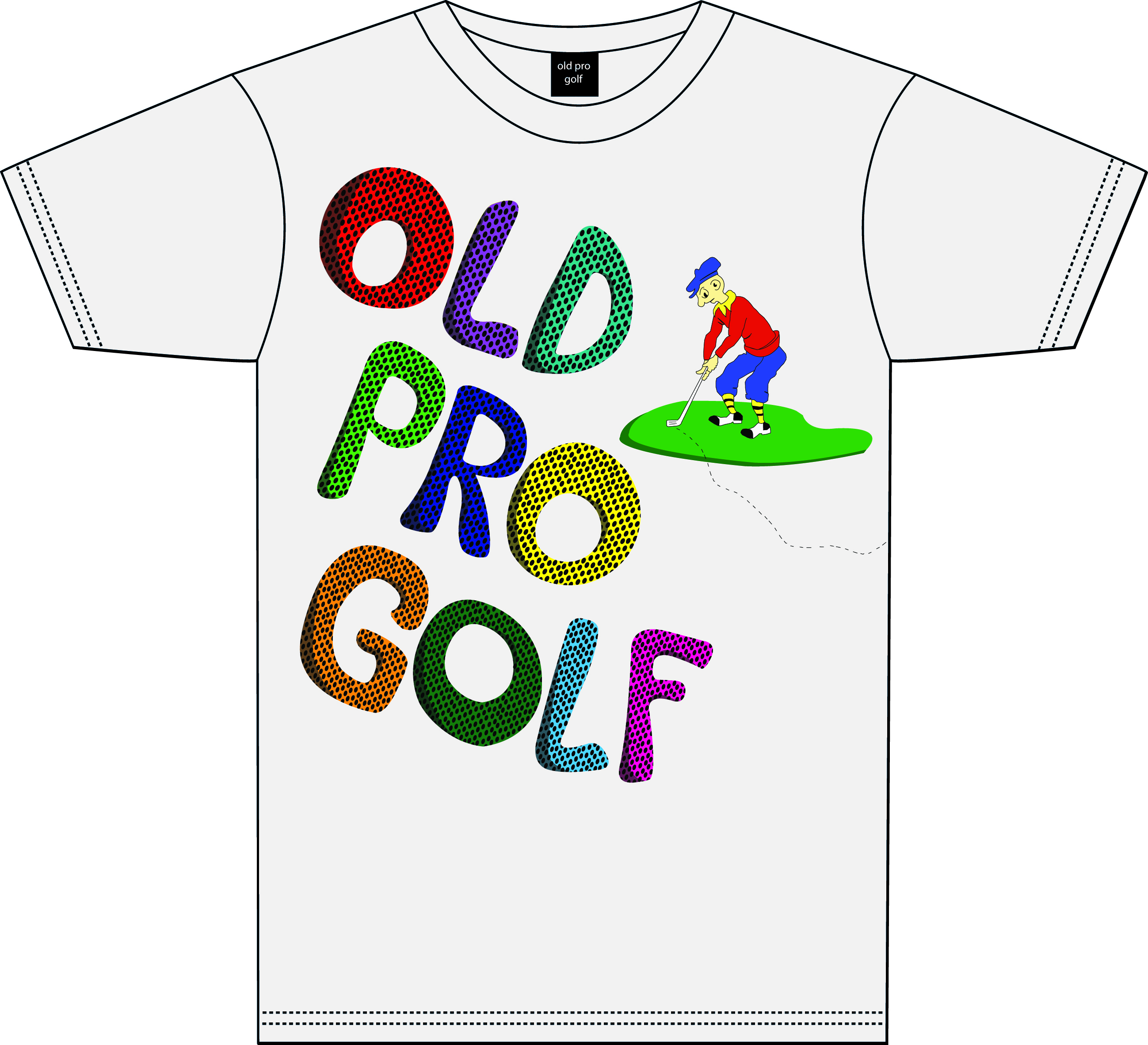 Old Pro Tee #1