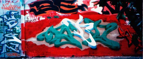 olympia on the back of a bar