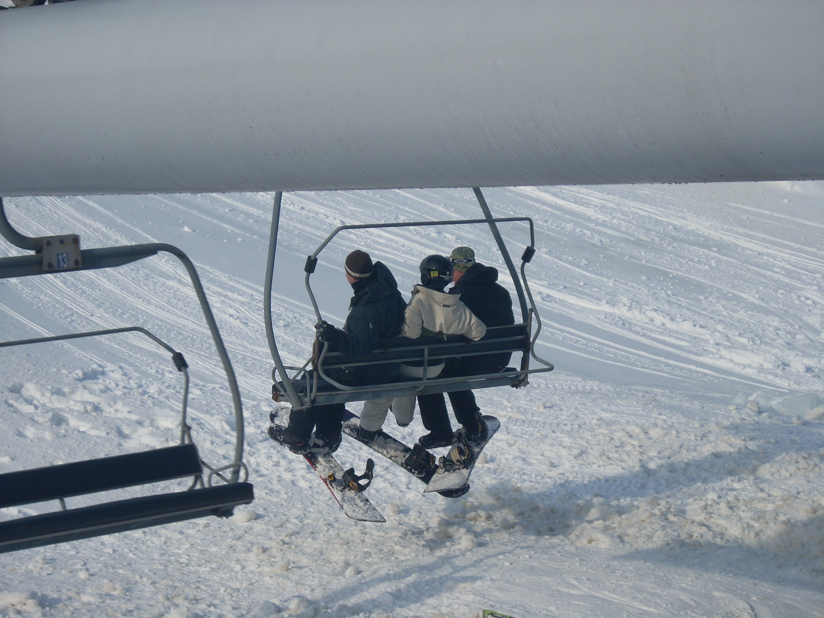 On the lift with eric and chris