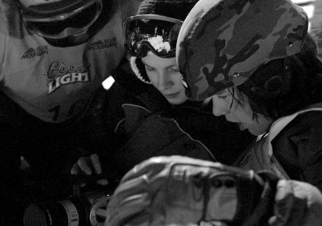 On the trap               look down