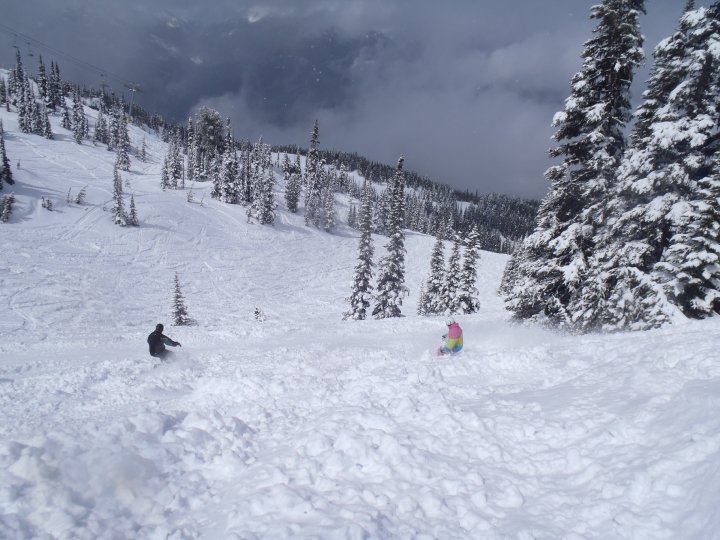 On the way to the lift