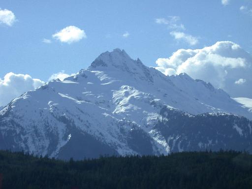 on the way to Whistler