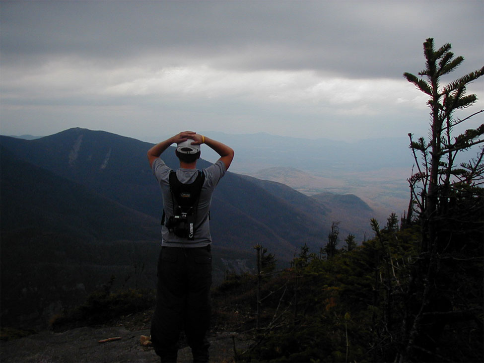on top of Mt. Colden