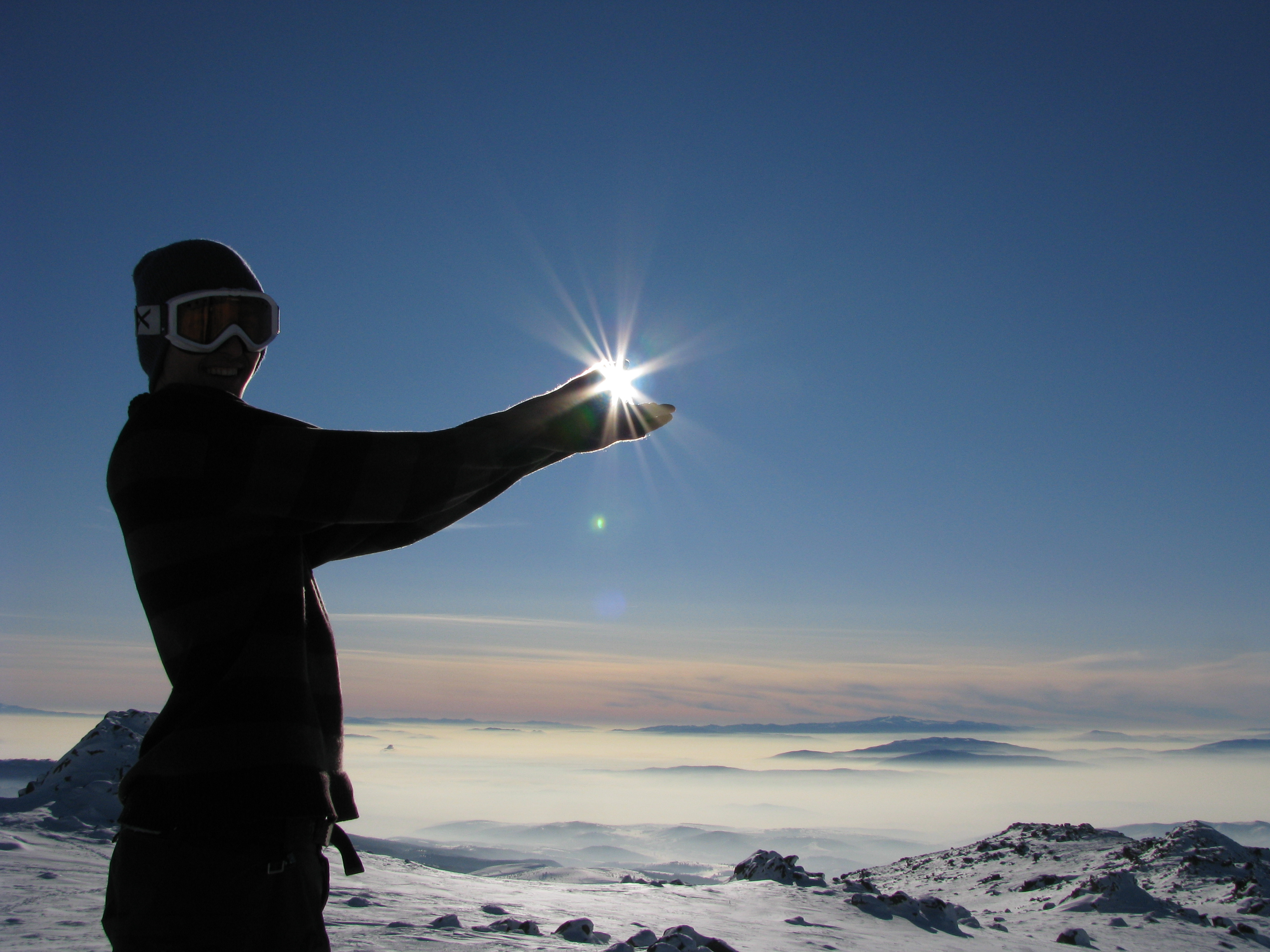 On top of the woooooorld