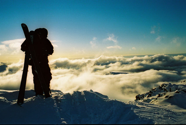 On top of the world.