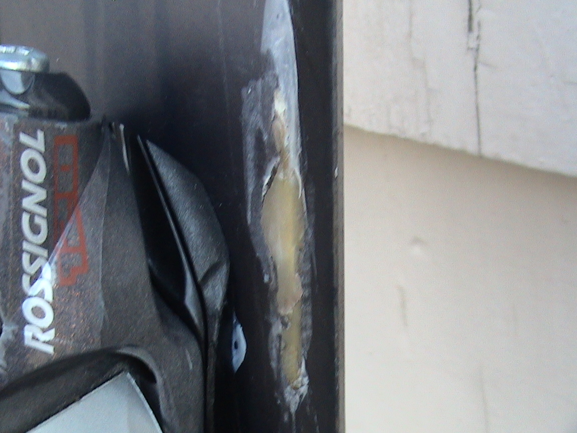 One core shot that got appoxyed right away