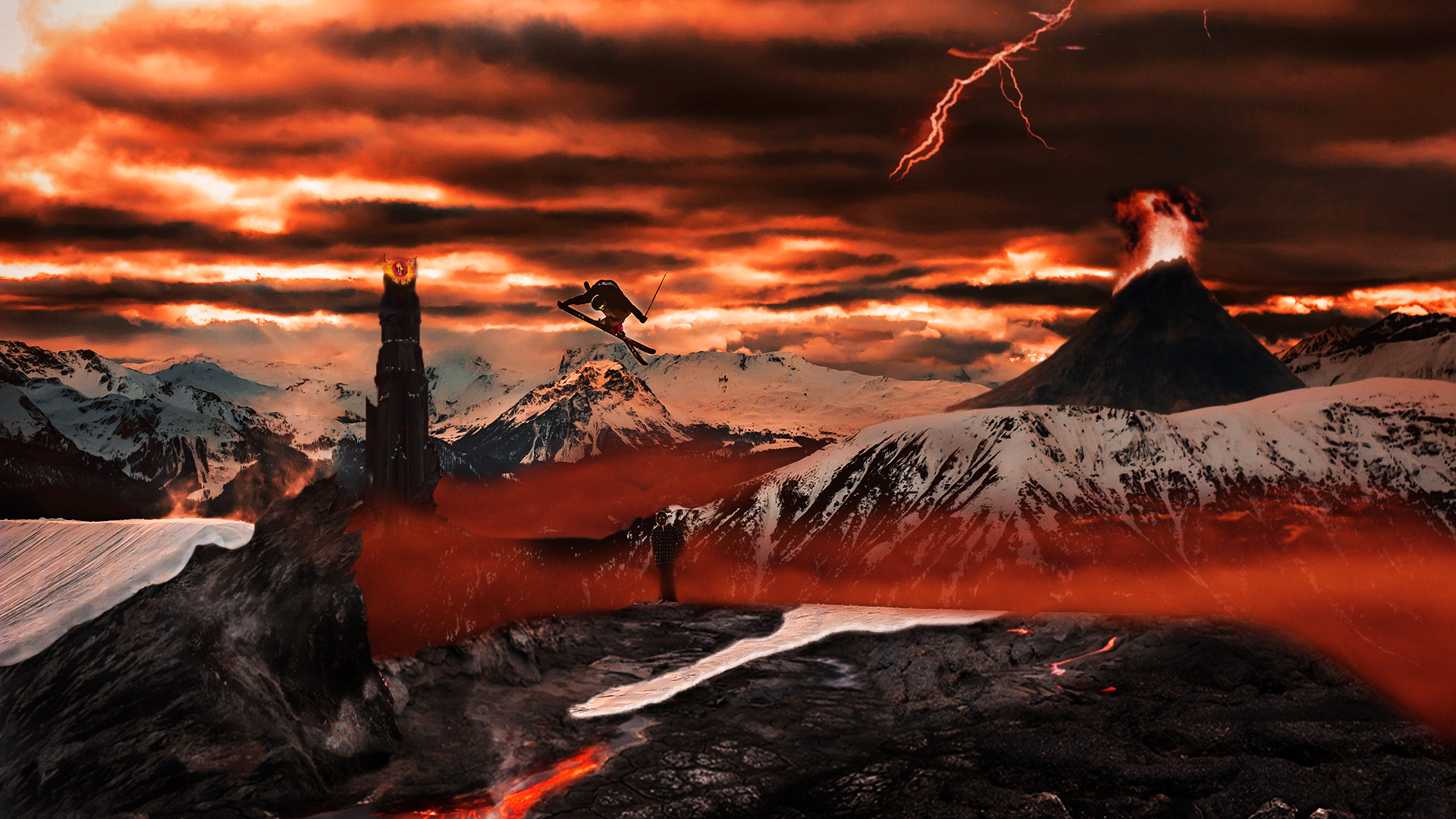 One does not simply jump into Mordor