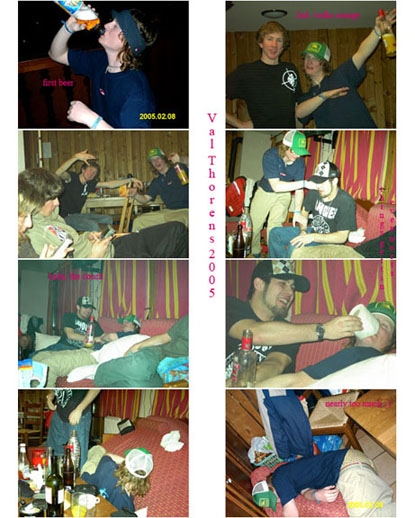 One night in Val Thorens