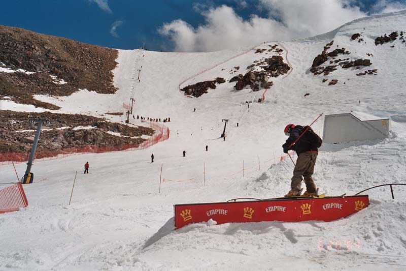 one of my buddies first unnatural rails