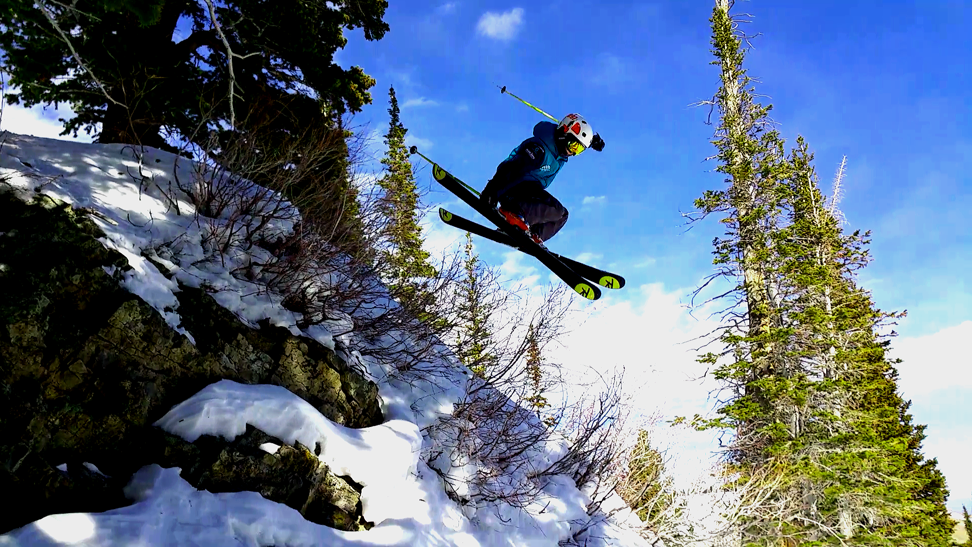 One of Park City's only cliffs