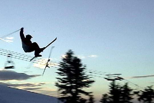 one of those 'oh shit' kind of jumps. funny picture.