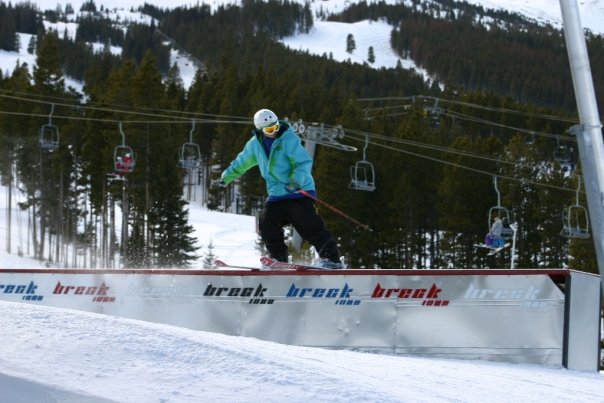 Only skiing for a week