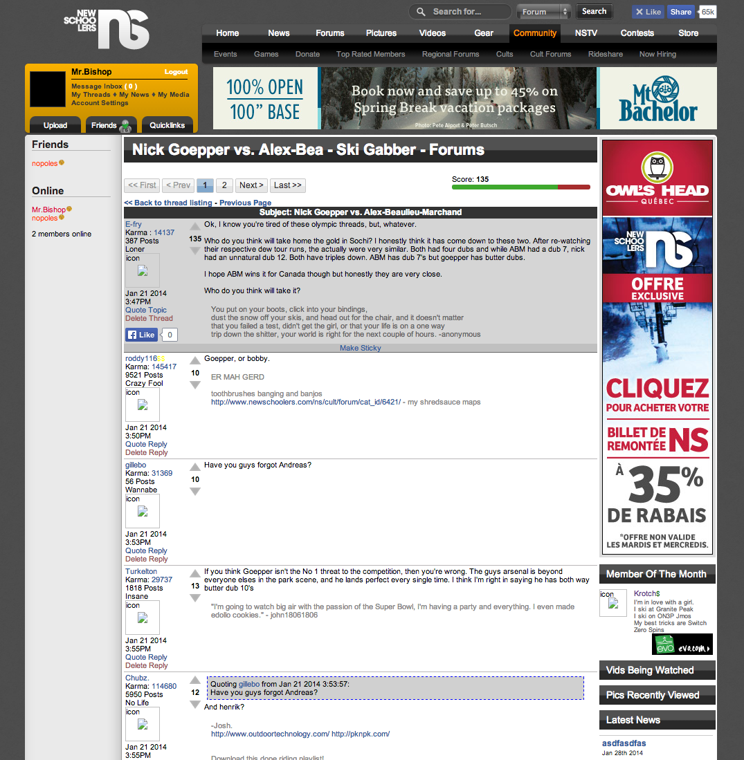 OP From Old Forums