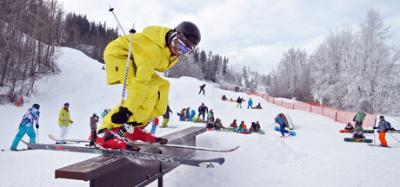 Opening day at local hill