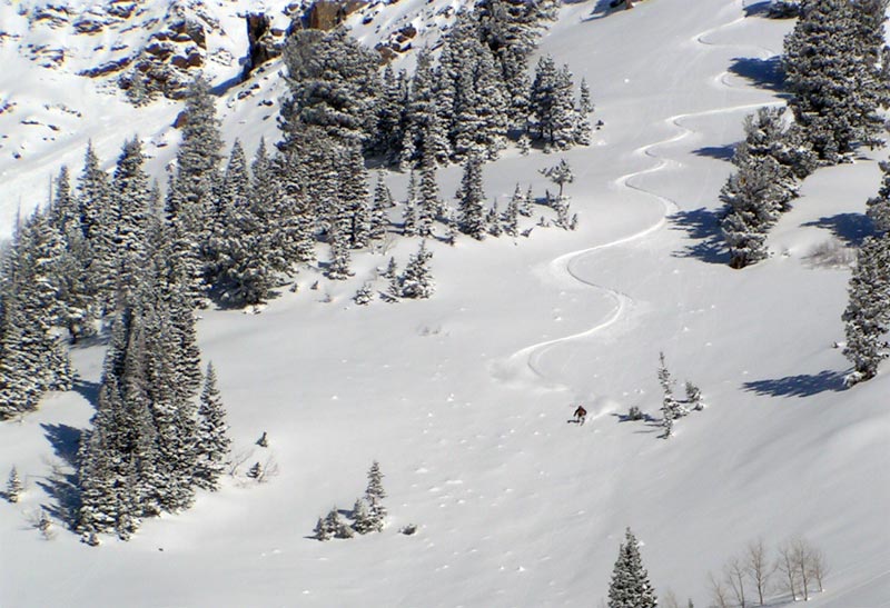 Opening it up on the apron