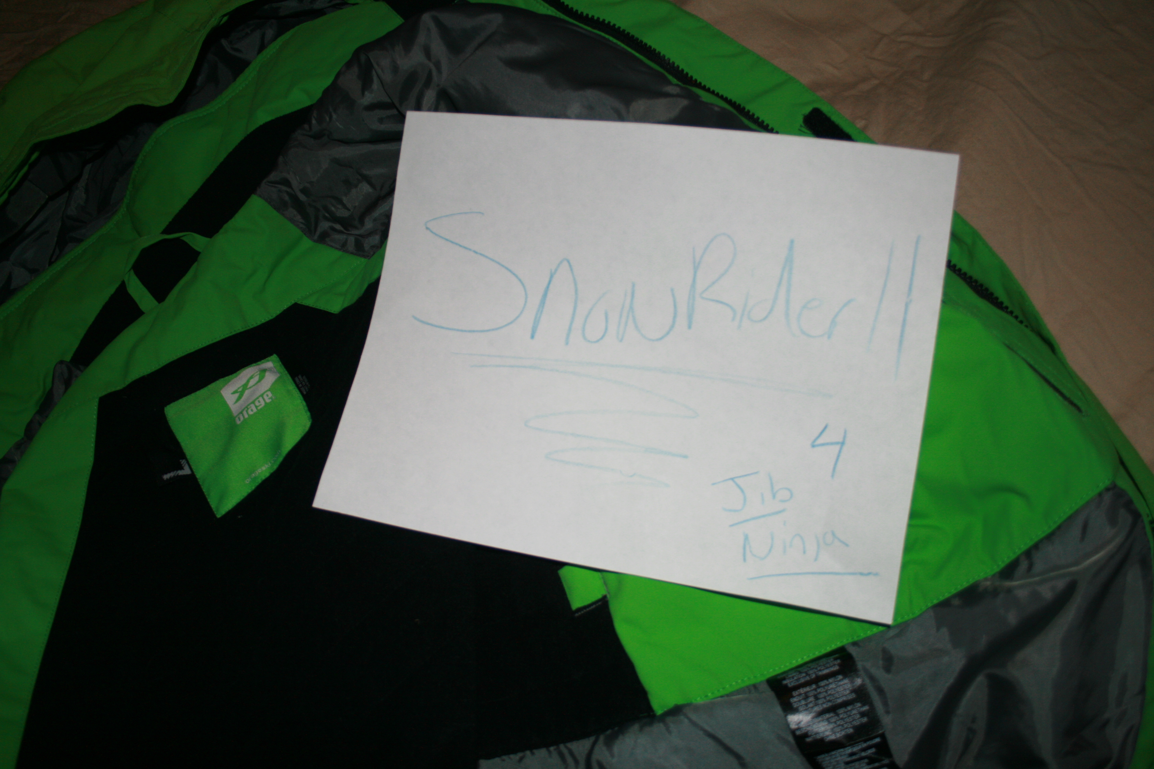 ORage MeZA Jacket!   k bumps