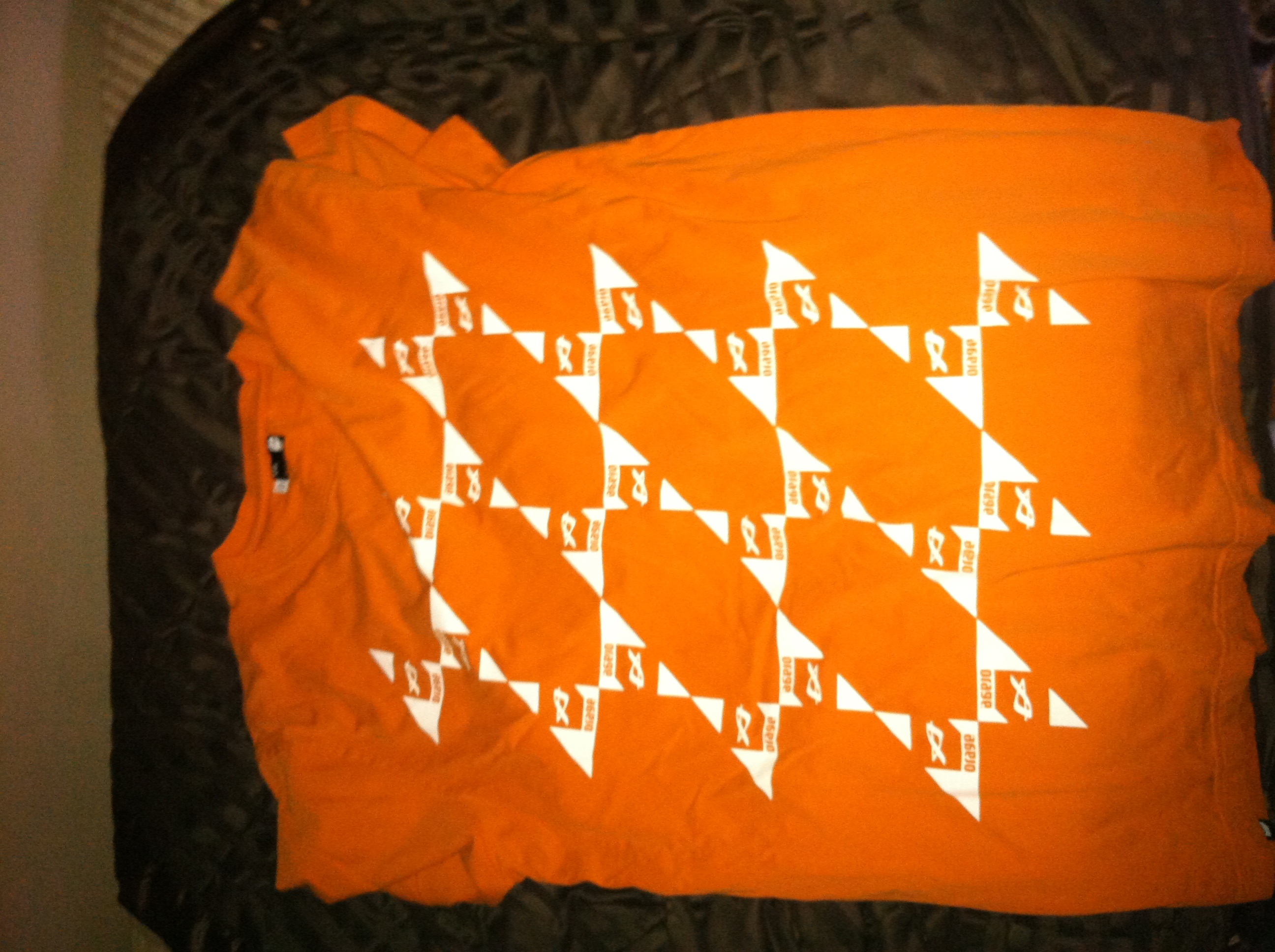 Orange Orage tee