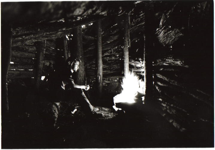 Our BC cabin way in the woods