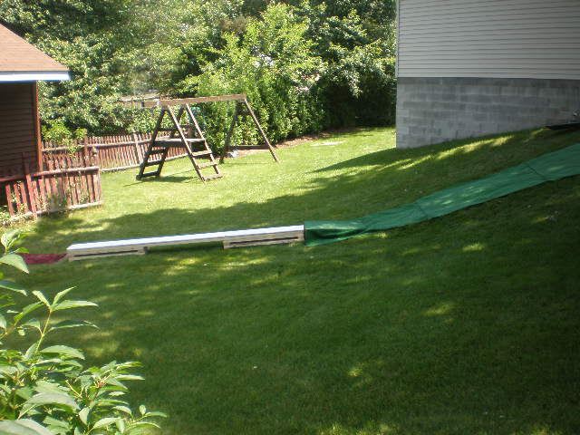 Our new summer setup