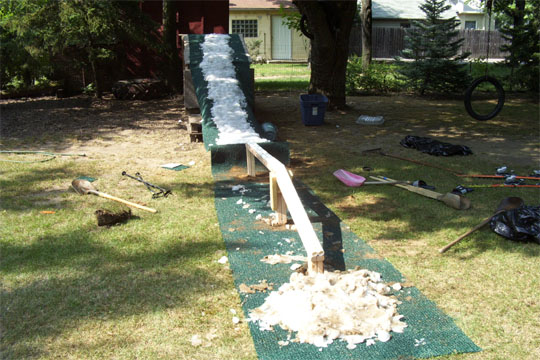 Our Summer Rail Set-up