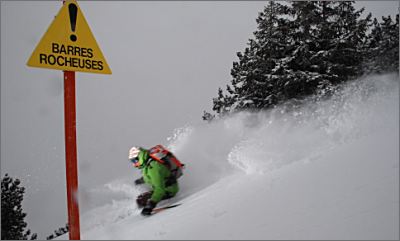 Out of piste La Clusaz