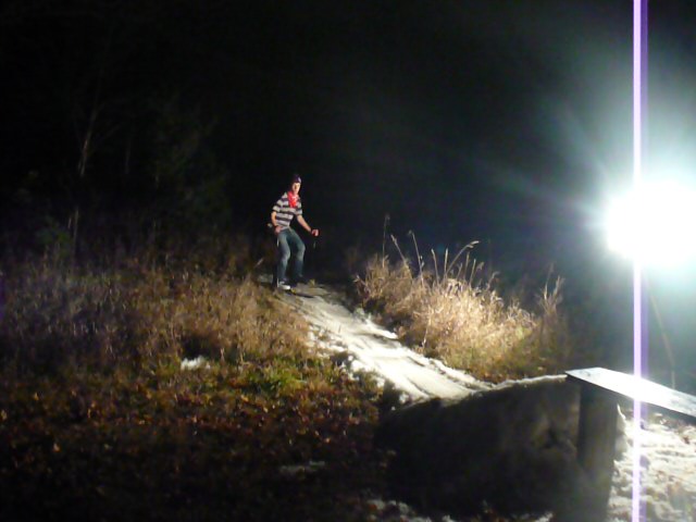 Out of the black... and onto the blue (slider)