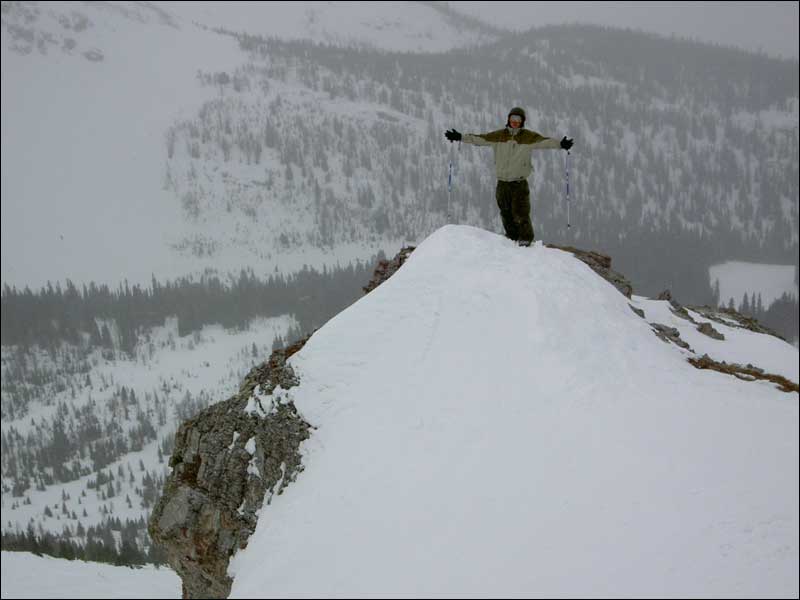 Out West- Atop the Cliff