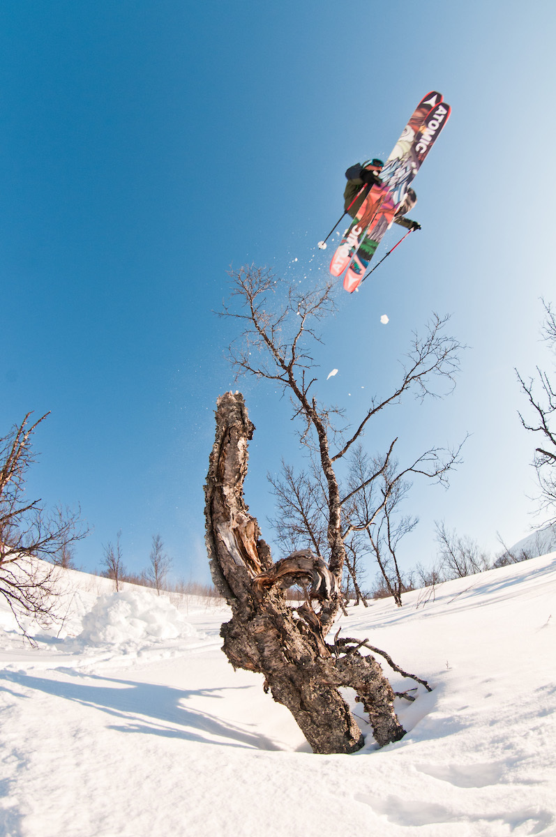 Over the trees