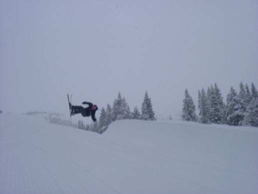 overcast day in the pipe