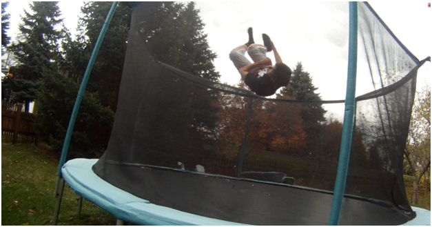 Overflip tweaked safety grab