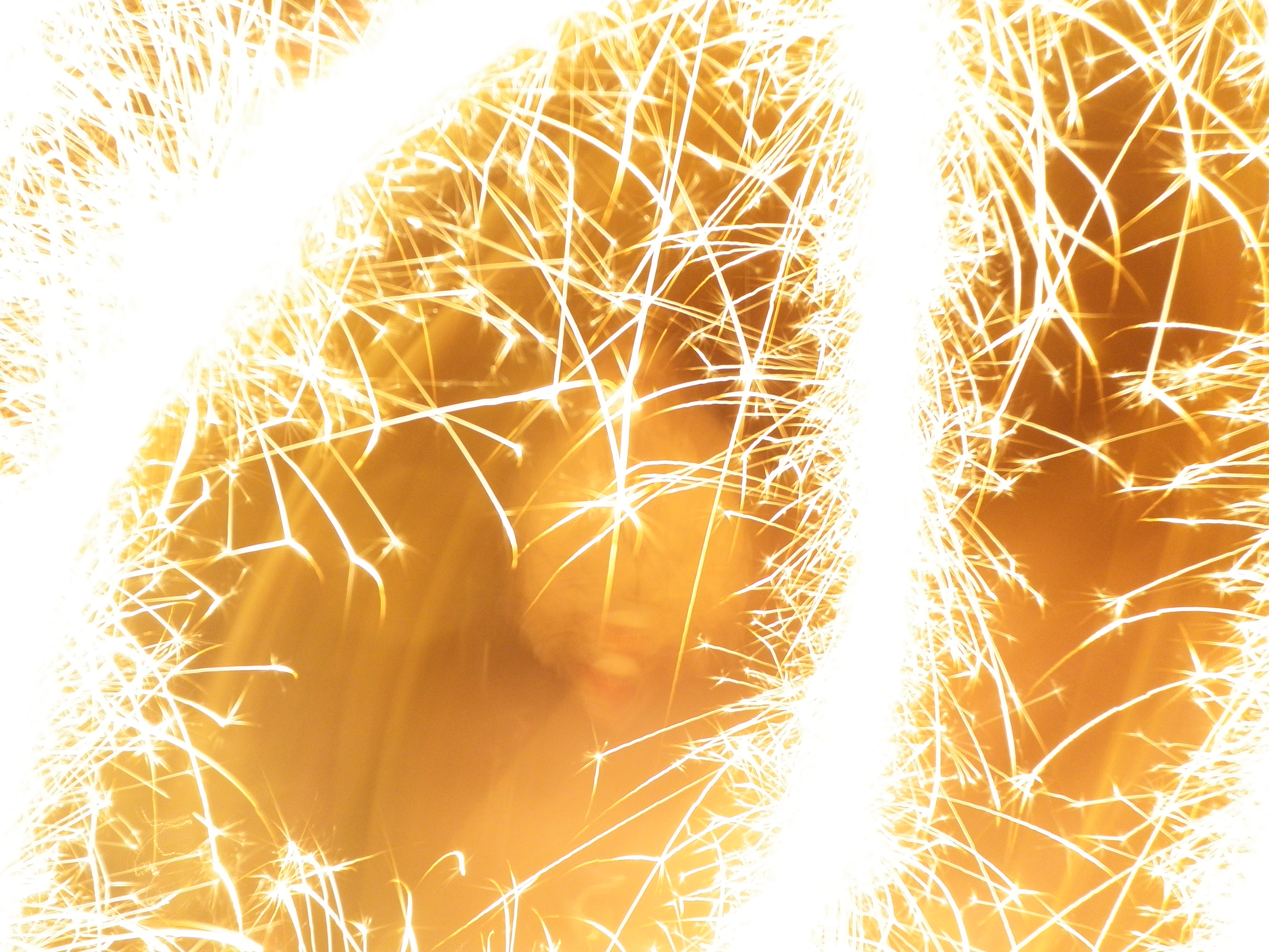 P B R   sparklers = creativity
