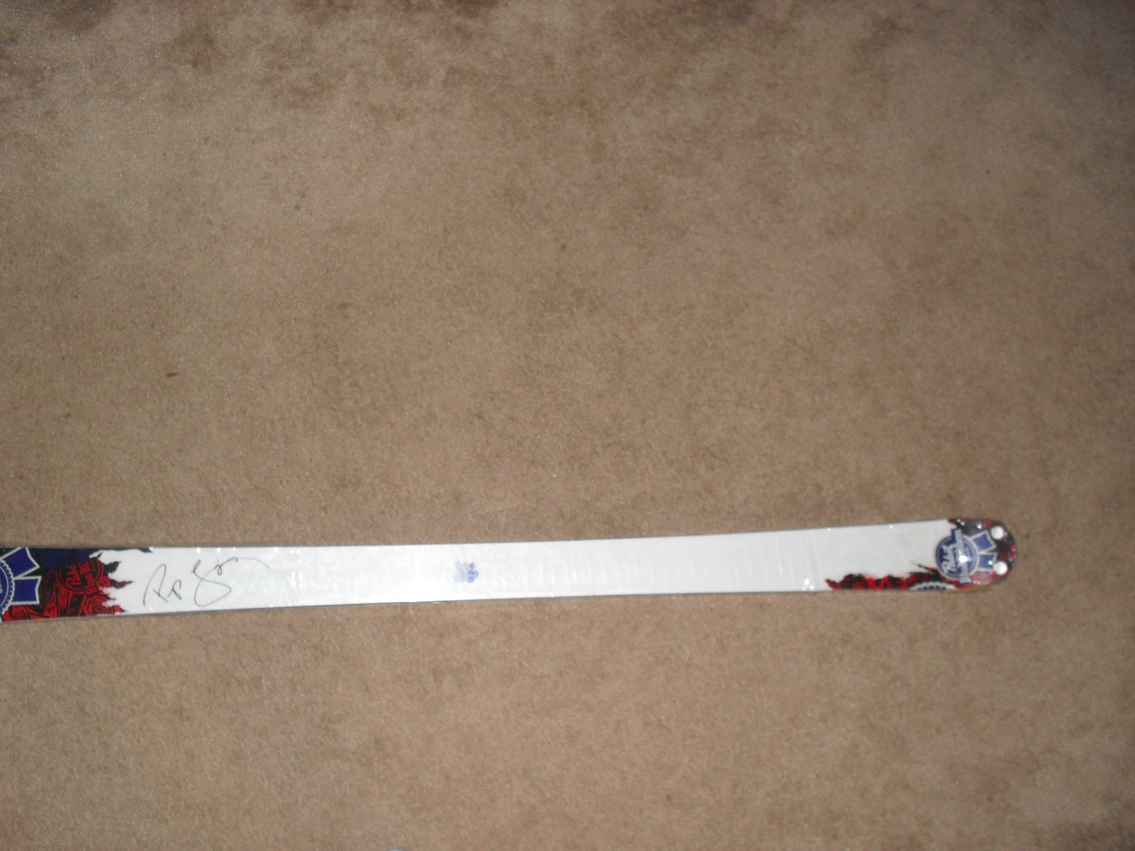 Pabst K2 Brewskis signed by Pep Fujas