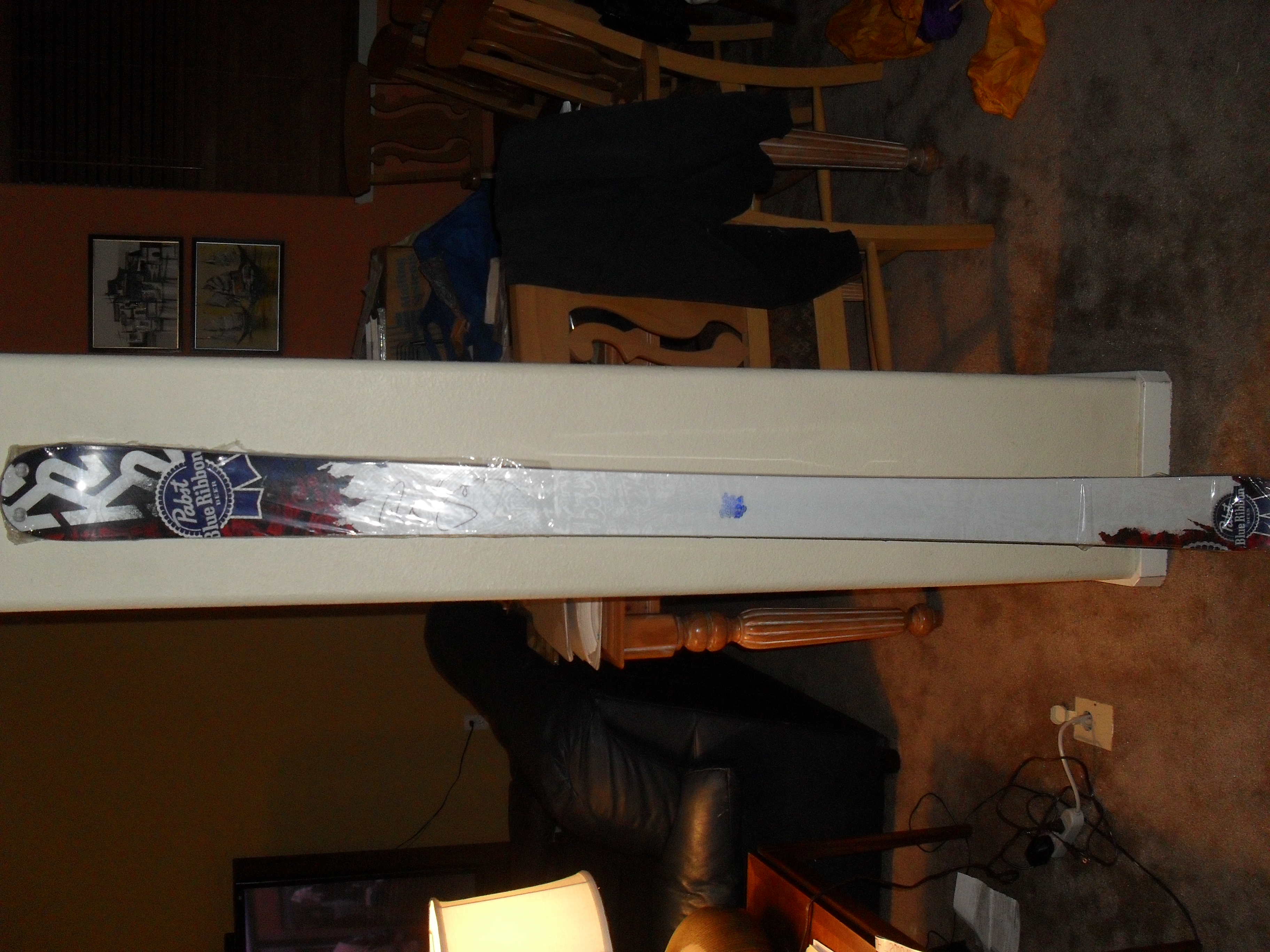 Pabst K2 Brewskis signed by Pep Fujas