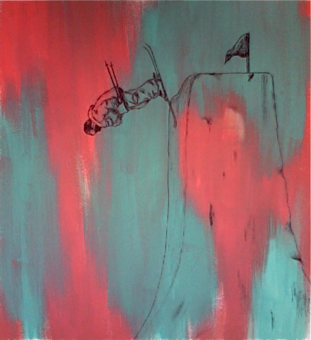 Painting of Craig Coker