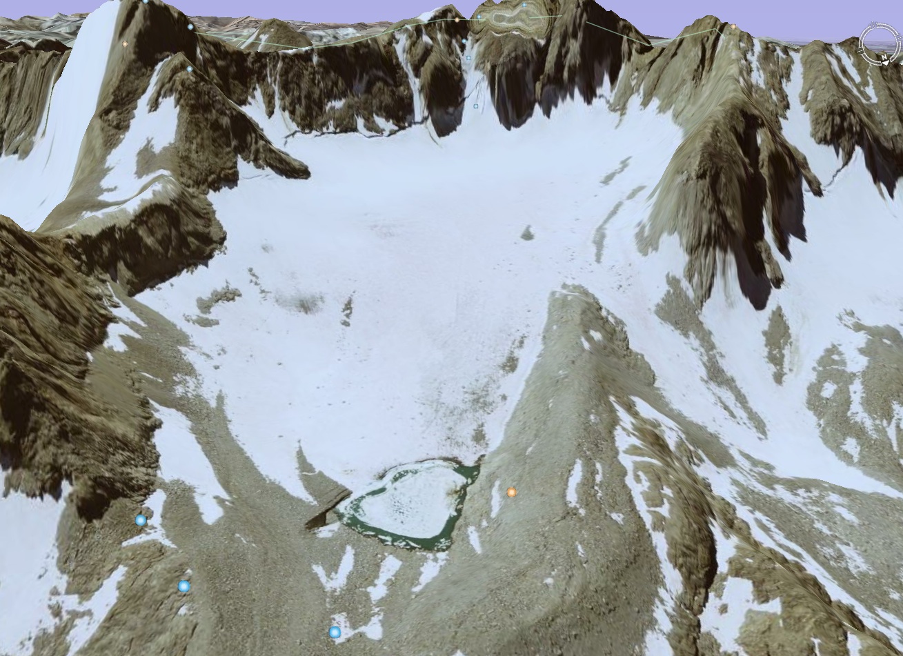 Palisades glacier