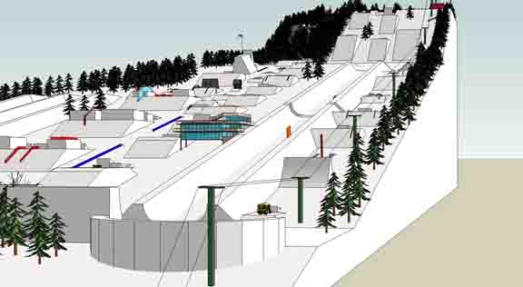 Park I created in sketchup