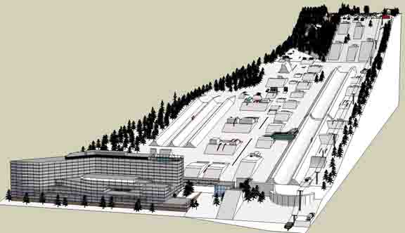 Park I created in sketchup