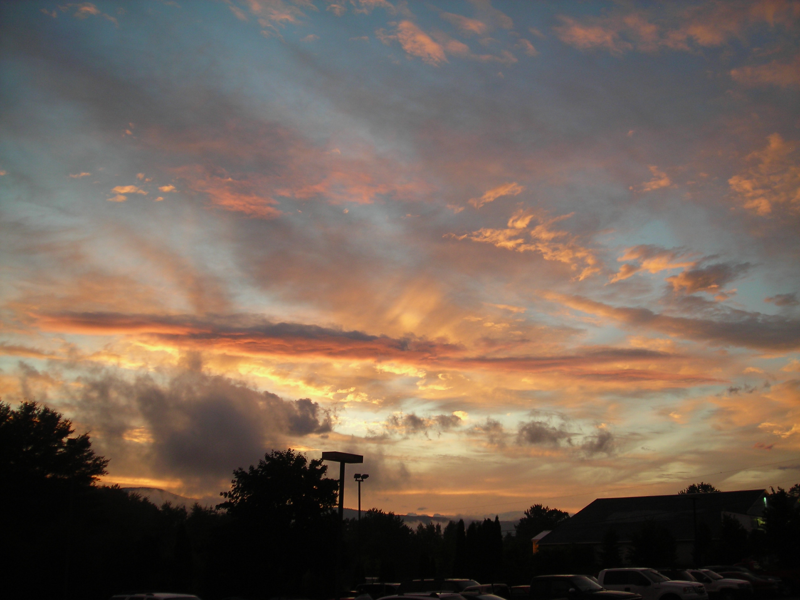 Parking lot clouds