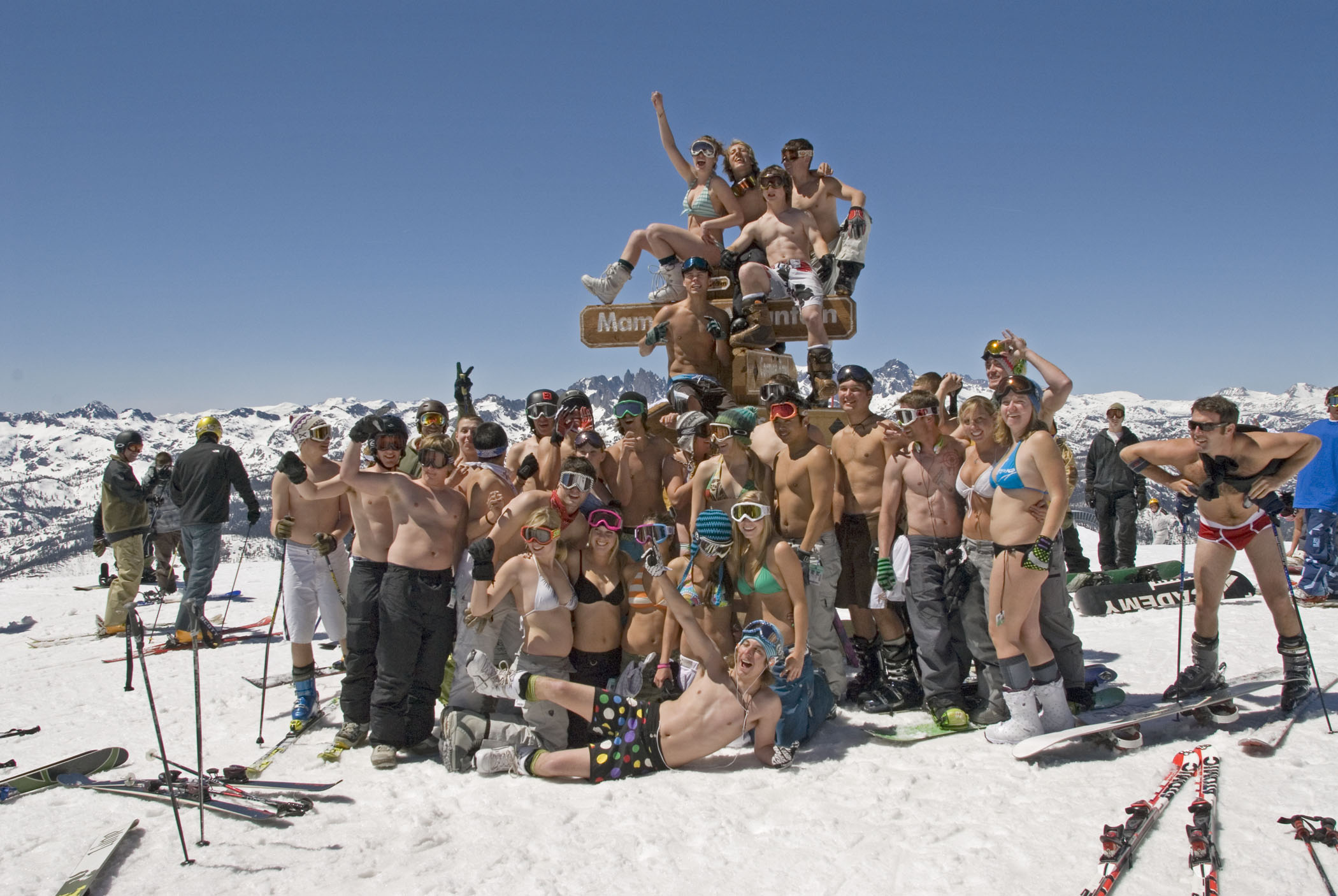 Peak of Mammoth Mountain