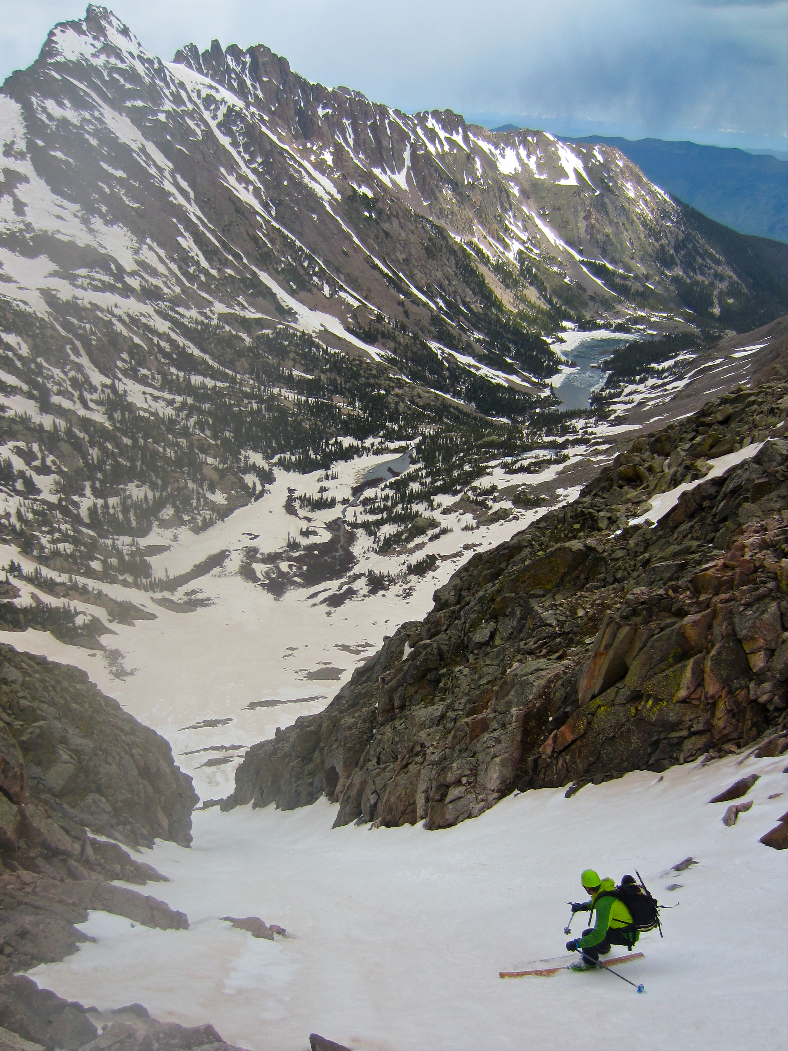 Peak R June Skiing in Colorado