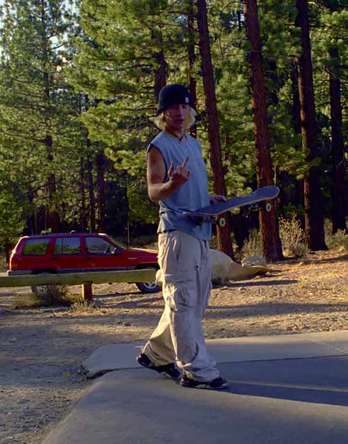 Pep at the skate park 2 years ago